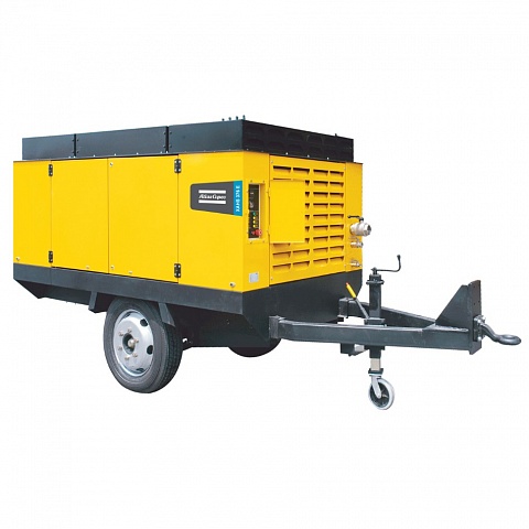 Передвижной электрический компрессор Atlas Copco XAHS 376E